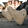 Force Special Field Desert Tactical Army Boots Boots Men's Military Boots Man Travail des chaussures de sécurité sans glissement à lacers de combat Bottins de la cheville 231221