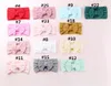 33PClot Cable Knit Ribbed Bows Nylon Headband Baby Hair Bands Knotted Bow Head Wraps Children Girls Accessories 231221