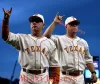 College Baseball porte un maillot de baseball personnalisé Texas Longhorns John Curtiss Augie Garrido David Pierce Corey Knebel Brandon Belt Roger Clemen