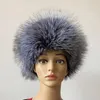 Real Fur Headband Women Winter Fashion Headwear Hair Band Accessori For Girl