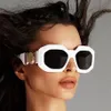Óculos de sol de verão homem mulher unissex moda copos 2969s preto cinza irregular mulheres grandes óculos de sol uv400252v