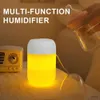 Humidifiers USB Cool Mist Humidifier with Night Light 300ML Quiet Air Humidifier Essential Oil Diffuser for Baby Bedroom Home Office