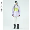 Vector Ski Wear Women's Hotted Pull Réfléchissement Réflexion Ski Usure de ski épaissie et équipement de ski étanche