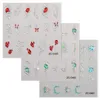 5 Sheets Moon Star Nail Art Stickers Decals Self-Adhesive Nail Supplies Nail Art Design Decoration Accessories