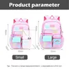 Çantalar 2022 Yeni İlköğretim Okul Sırt Çantası Sevimli Gradyan Renkli Kitap Çantaları Kızlar Prenses Okul Çantaları Su Geçirmez Çocuklar Gökkuşağı Sırt Çantaları