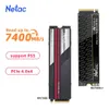 7400MBS SSD NVME M2 2TB 1TB 512GB 4TB ВНУТРЕННЕЙ Твердовой Твердый Твердый Диск M.2 PCIE 4.0x4 2280 SSD Диск для ноутбука 231221