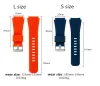 11 couleur en silicone Watch Band pour équipement S3 Classic / Frontier 22 mm Watch Band Bandle Bracelet de remplacement pour Samsung Gear S3 R760 LL