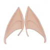 Link Bracelets 1Pair Halloween Latex Elf Ears High Simulation Soft Harmless False Props Fairy Angel Dress Up Cosplay Hook Christmas Decor