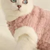 Cat Costumes 1Pc Exquisite Pet Cuff Thickened Warm Button Closing Clothes Anti-shedding Silver Gradient Ragdoll Kitten Coat For Autumn