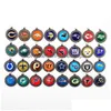 Charms Whole 32PCS Mix 32 Football Team Sport Charms Sangle Sanging Bricolage Bracelet Collier Accessory