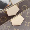 أعلى 3 أجهزة كمبيوتر محفظة متعددة pochette عالية الجودة محفظة كروس الفاخرة مصمم نساء الجلود جلدية كلاسيكية الحقائب الكتف الأكياس hobo_bags