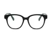 Occhiali da sole del marchio di moda Donne ottiche quadrate uomini sdolcinare vetri di blocco della luce anti -blu cornice di occhiali trasparenti unisexgg0040