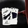 MMA Gloves Half Finger Grappling Sparring Sanda Взрослые защитники ручной защиты Muay Thai Mitts Boxing Becking Satch 231222