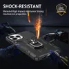 Auto Magnetic Matel Ringhalter Ständer Telefon Hülle für iPhone 15 Pro max 14 13 12 11 Stoßpanzerung Rückdeckabdeckung Stoßdämpfer Anti Drop Hard Shell