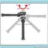 Professional Hand Tool Sets Bt10-Lw17 V8 Atlas 360 Degrees Adjustable Precision Bipod Qd Mount For Rafile Hunting Mobiles Motorcyc Dro Dhbhg