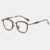 Sunglasses Titanium Reading Glasses Male Women Vintage Acetate Eyeglasses Frame Optical Prescription Spectacles Anti Reflection 1.25 1.75