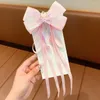 Haarzubehör Stoff Bogenband Haarnadel Süße Clip Prinzessin Ornamente Kinder Kopfbedeckungen Kinder