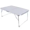 Camp Furniture Pliant Camping Table Portable Picnic Outdoor Garden BBQ Dining Bureau Silver