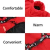 Hoopet Hundekleidung Winter warmer Haustierjacke Mantel Welpe Chihuahua Kleidung Hoodies für kleine mittelgroße Hunde Outfit 231221