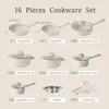 أدوات الطهي يضع Carote 16pcs Pots and Pans وضع عمومًا غير لاصق لأدوات الطهي