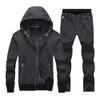 Winter Large Sweater Suit Hooded Fleece with Thickened Fat Kid Size Big Yards Male Tracksuit Set Men 7X 6XL 8XL