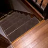 カーペットセルフ接着剤階段マットカーペットトレッドカーペット階段のためのランナー木製の階段屋内ラグ