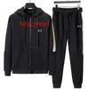 Boss Mens Men's Hoodie Tracksuits Automn Winter Hers Mens Sportswear Outwear Two Bosses Jogger Set Veste and Pantal