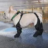 Botas de suspensión de ropa para perros zapatos de excursión no deslizantes