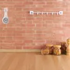 Wall Clocks Bathroom Suction Cup Clock Alarm Waterproof Digital With Decor Shower Hanging Hole