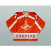 Custom KOVALCHUK 71 MOSCOW SPARTAK HOCKEY JERSEY NEW Top Stitched S-M-L-XL-XXL-3XL-4XL-5XL-6XL