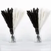 Decoratieve bloemen Pampas Grass Bouquet 30 stcs (wit 15 stks zwart 15 stcs) Reed Gedroogde plant set voor thuisbasis Decor en Gifting