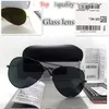 Luxury Set Glass Lens Men Women Polit Party Sunglasses UV400 Protection Brand Designer 58mm 62 mm Sport Sun Grases Box Sticke289E