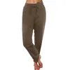 Women's Pants Cotton Yoga Sweatpants Women High Waisted Warm Casual Jogger With Pockets Toddler Harem