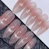 Valse nagels Emmabeauty Bloodstone Rose verwijderbare herbruikbare HOOG KWALITEIT HANDMADE PRESS met effect en gothic Style.No.24763