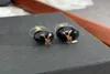 Women Black Pearl Earings Designer Jóias Luxuris Brincos Vermelhos 925 Castas de Boucle de Prata HOOPS Y Com Box 010505R6472907