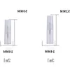 クリアガラスボトル2ml 3ml 5ml 10ml補充可能なミニ香水ボトル付きポンプ噴霧器トップTSSIW