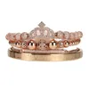 4pcs Set Luxury Royal Queen Crown Bracelet Bracelet Set Beads Beads Cz Charms Римские браслеты браслеты для женских ювелирных изделий 220228254c