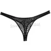 Herren G-String-Durchsichten Spitze Tanga Unterwäsche knappes T-Back Sexy Bikinis Tanga