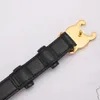Fashion Classic Women Designers Belts Damesheren Casual Letter Smooth Belt Belt Breedte 2,5 cm met doos