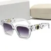 Lunettes de soleil de luxe pour homme femme unisexe Designer Goggle Beach Sun Glasse Retro Small Frame Design Luxury UV400 Top Quality With Bo282M