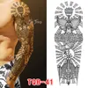 Nowa Waterproof Tattoo Tattoo Beauty Beauty Lion Big Sticker