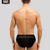 52025 Men Mesh Briefs Silk Pouch Premium MicroModal Comfortable Breathable Slips Luxe Underwear Sexy Men's 231221