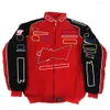 Motorradbekleidung F1 Jacke Car Logo 2021 Neues Freizeit Rennanzug Pullover Forma One winddichte Wärme und Drop Lieferung Automobile Mot Dhlvy