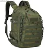 Outdoor -Taschen Militärer taktischer Rucksack 3 -Tage -Sturmpaket Armee Molle Bags 35 l Großer Wasserdichtungswanderweg im Freien 1000d Rucksackl231222