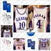 Jam Kansas Jayhawks 2020 Basketball #11 Jackson 21 Embiid Morris 22 Wiggins 34 Pierce 1 Devon Dotson Retro Men Młodzież Kid Jersey 4xl