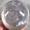 Real Natural Quartz Rock Crystal Sphere Ball 75-80mm276o