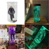 Dekorativa föremål Figurer Jason Voorhees Collector Water Lamp Friday den 13: e del 6 Bor Horror Figurine Halloween Souvenir Nig Dhllg
