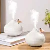 Humidifiers 300ml heavy fog onion humidifier mute humidification two gear spray USB humidifier with three color warm night light