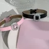 Bangle kleurrijke edelstenen armbanden elegante en unieke verstelbare pu polsbelt mode dames meisje