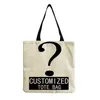 Bolsas de noche Bolsa de hombro Impreso Moda Tote Eco Reutilizable Personalizado Alta capacidad para mujeres Colores brillantes Diseño Bolsos Labios Cosméticos